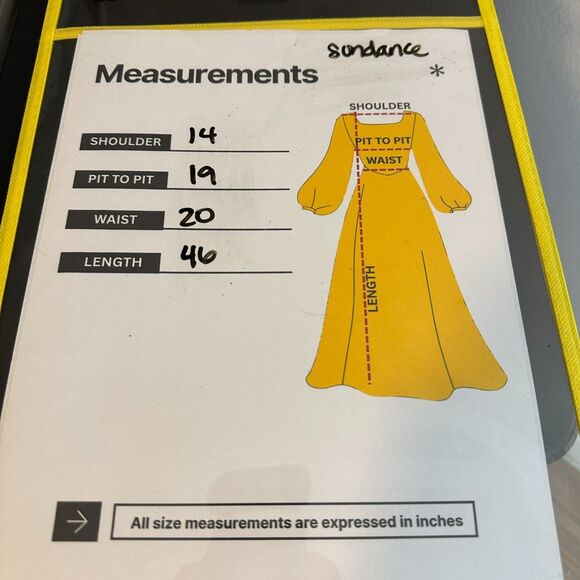 Sundance Boho Maxi Dress Large Blush/Ivory Floral Embroidered Sleeveless EUC - Picture 9 of 9